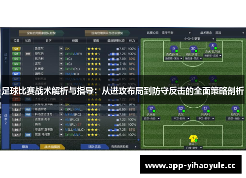 足球比赛战术解析与指导:从进攻布局到防守反击的全面策略剖析 足球比赛战术解析与指导:从进攻布局到防守反击的全面策略剖析