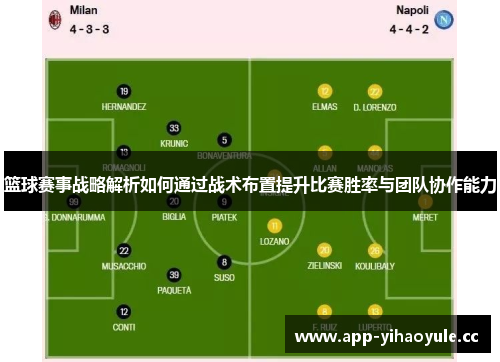 篮球赛事战略解析如何通过战术布置提升比赛胜率与团队协作能力 篮球赛事战略解析如何通过战术布置提升比赛胜率与团队协作能力