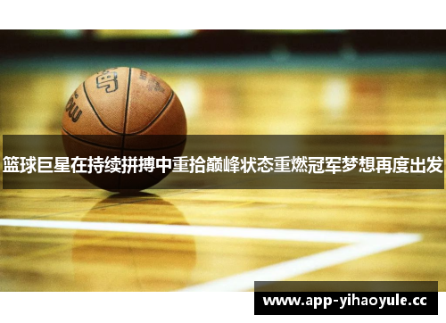 篮球巨星在持续拼搏中重拾巅峰状态重燃冠军梦想再度出发 篮球巨星在持续拼搏中重拾巅峰状态重燃冠军梦想再度出发